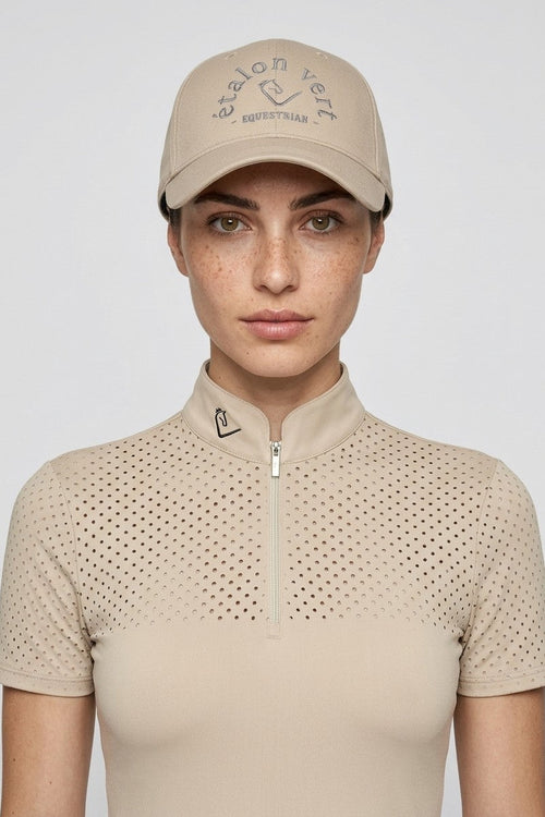 T-shirt fonctionnel Star Gold manches courtes - Beige