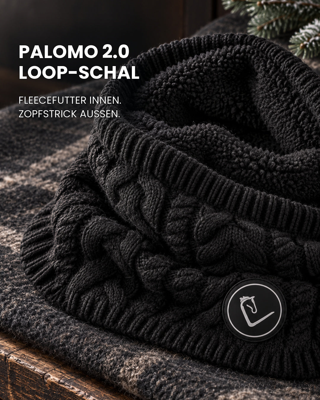 Loop Schal - Palomo 2.0 - Black