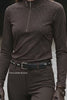 Easy Game Glitter Damen-Reitshirt – Chocolate Brown – Produkt- und Modelvideo im Shopformat 2:3