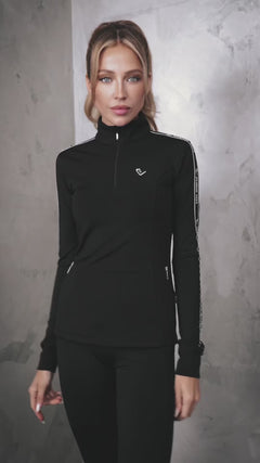 Snowball Thermo Long Sleeve Functional Shirt - Black