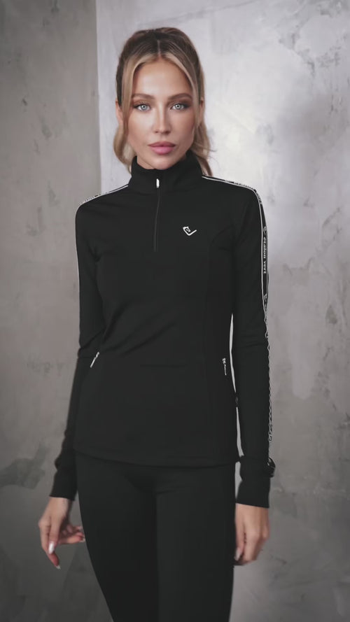 Snowball Thermo Long Sleeve Functional Shirt - Black