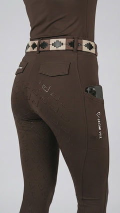 Chacco 2.0 - Leggings Fullgrip - Brown