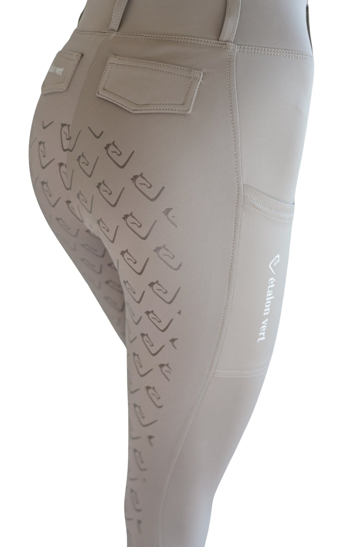 Chacco 2.0 - Compression Leggings Fullgrip - Taupe