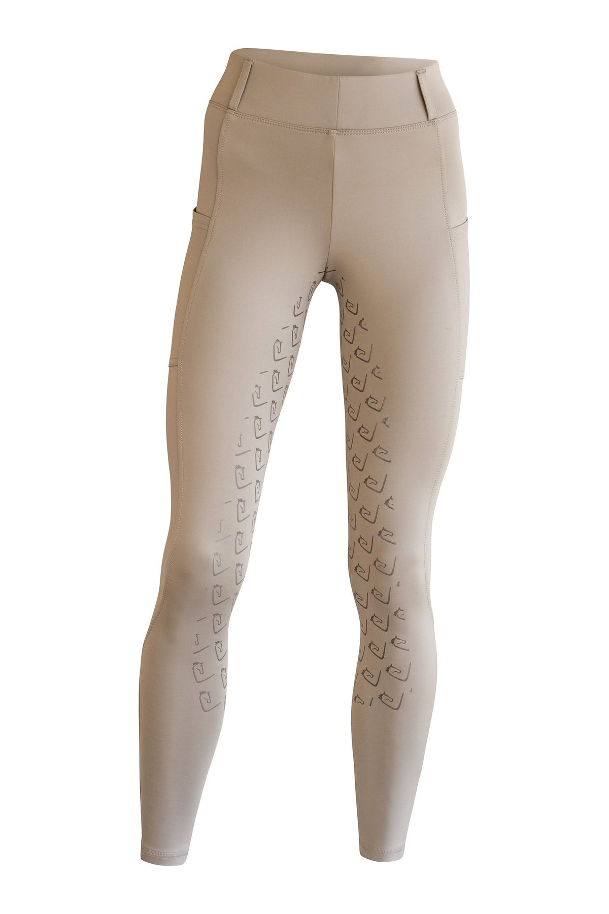 Chacco 2.0 - Young Riders Full Grip Leggings - Beige