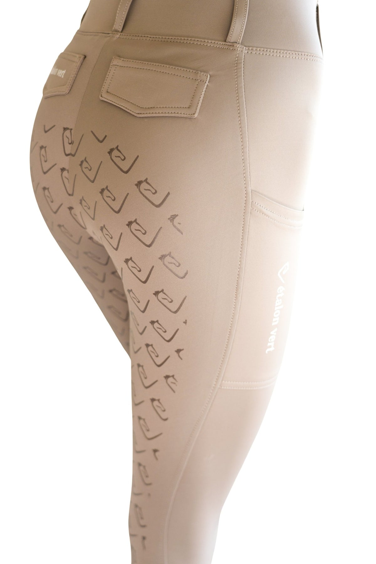 Chacco 2.0 - Young Riders Full Grip Leggings - Beige