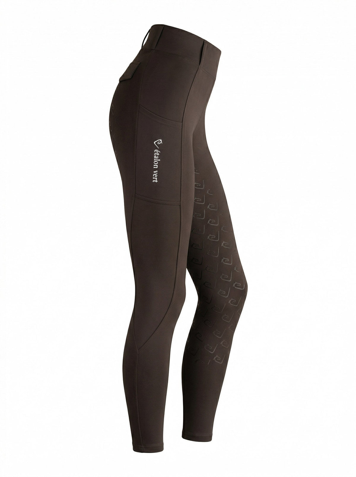 Chacco 2.0 - Leggings Young Riders Fullgrip - Brown