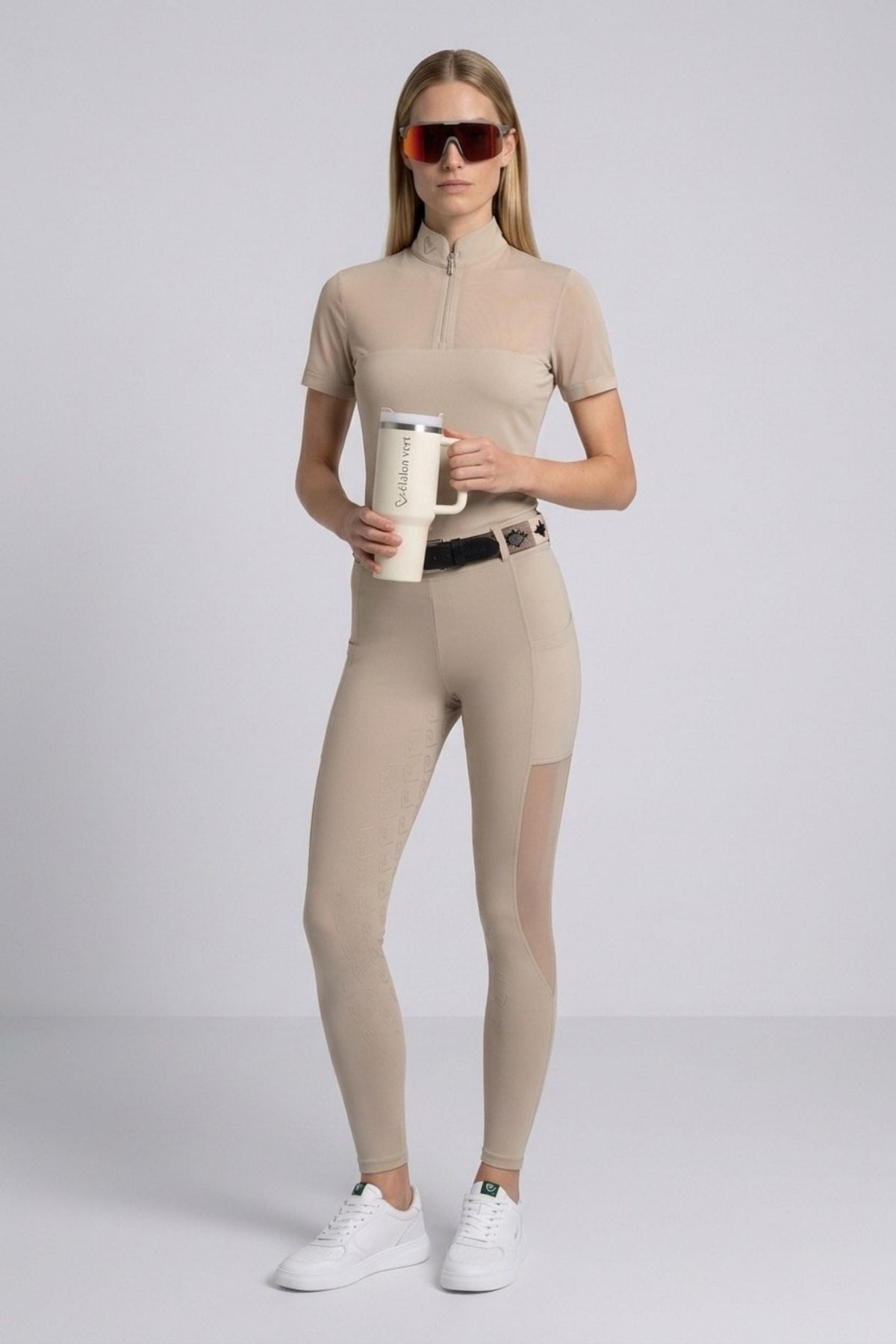 Chacco 2.0 - Leggings Fullgrip - Mesh Summer Edition - Beige