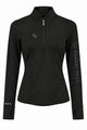 Snowball Thermo Langarmshirt – Black, Vorderansicht