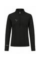 Snowball Thermo Langarmshirt – Black, Frontansicht