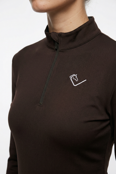 Funktionsshirt Easy Game - Brown