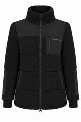 Valegro Teddyjacke – Regular Fit – Schwarz