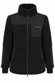 étalon vert Teddyjacke in Schwarz – Frontansicht