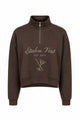 Zip Sweater - Brown