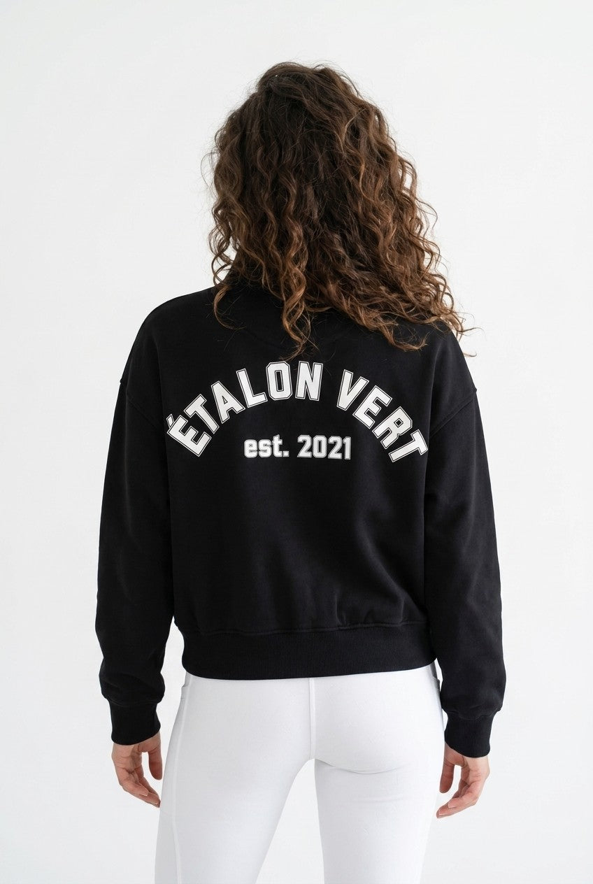 Zip Sweater - Black
