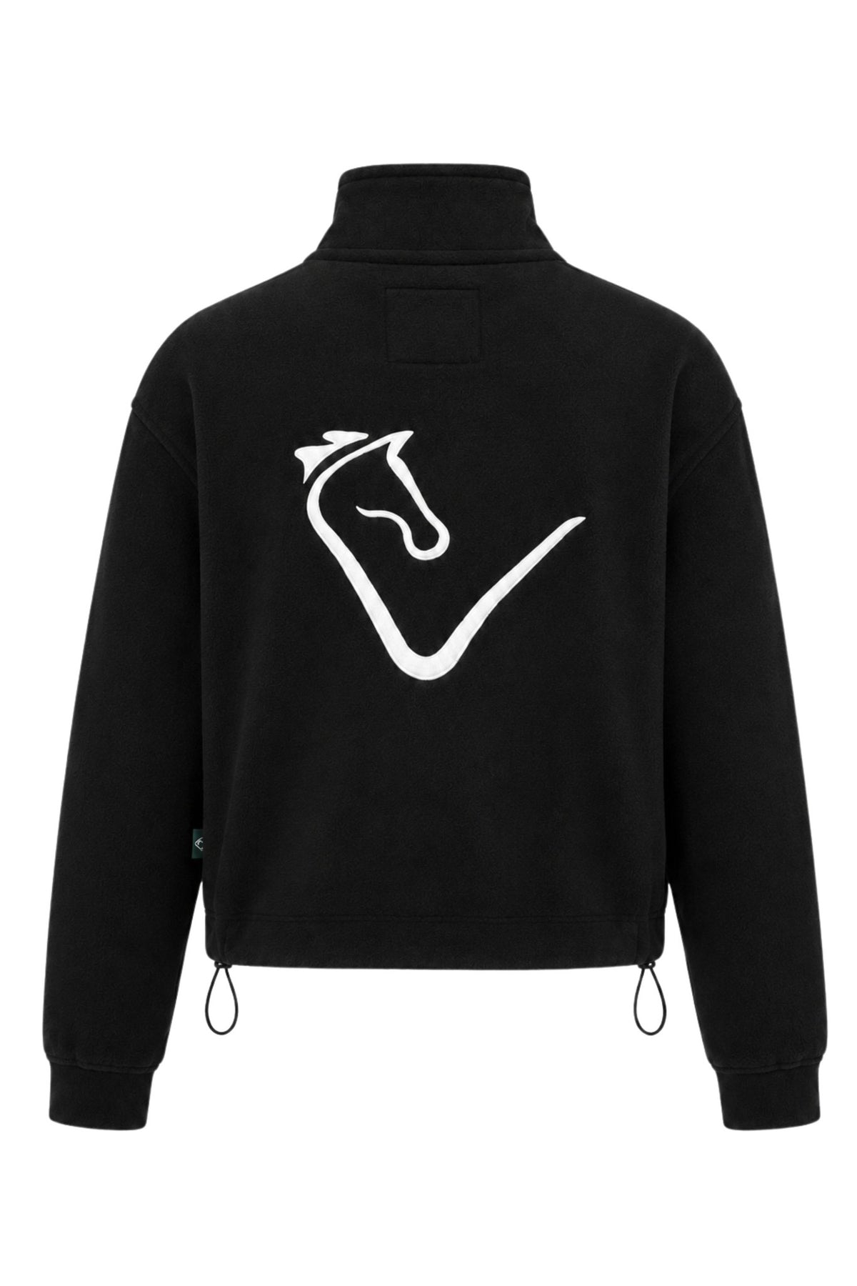 Zip Sweater - Fleece - Black